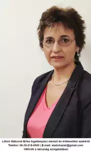 Lőkös Gáborné (Erika) Ingatlanpiaci elemző és értékesítési szakértő, telefon 06-30-218-0000 Lőkös Gáborné (Erika) Ingatlanpiaci elemző és értékesítési szakértő, telefon 06-30-218-0000