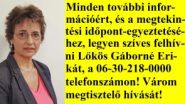 Lőkös Gáborné (Erika) Ingatlanpiaci elemző és értékesítési szakértő 06-30-218-0000 Lőkös Gáborné (Erika) Ingatlanpiaci elemző és értékesítési szakértő 06-30-218-0000